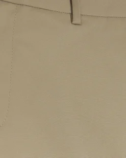 Beige slim fit chino short