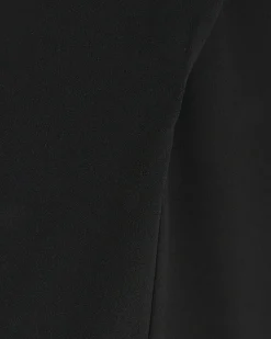 Black crossed halter neck jumpsuit