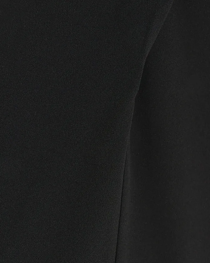Black crossed halter neck jumpsuit