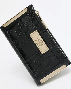 Black embossed RI card holder