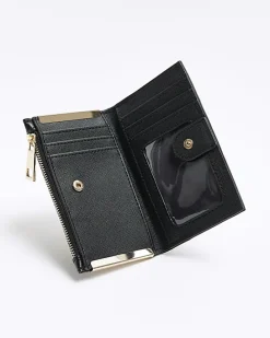 Black embossed RI card holder