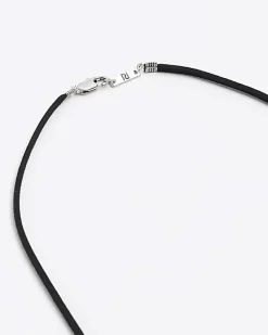 Black Feather Necklace