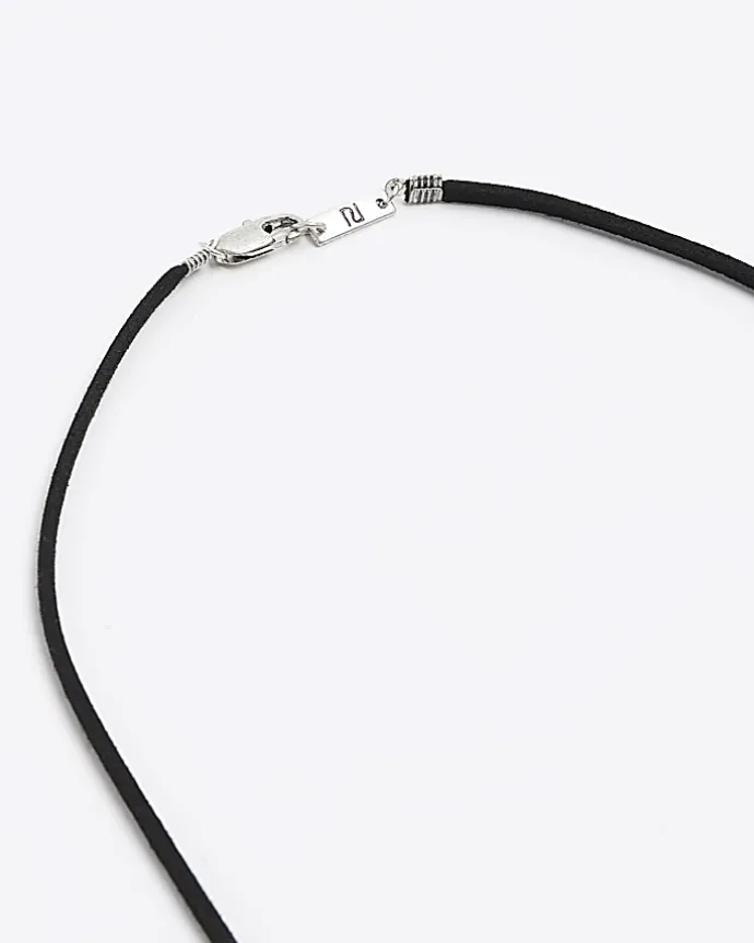 Black Feather Necklace