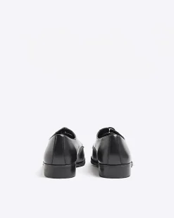 Black Formal Derby Shoes
