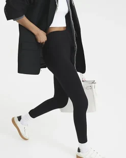 Black high waisted leggings