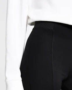 Black high waisted Ponte leggings