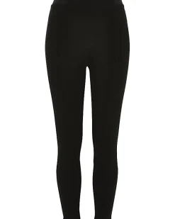 Black high waisted Ponte leggings