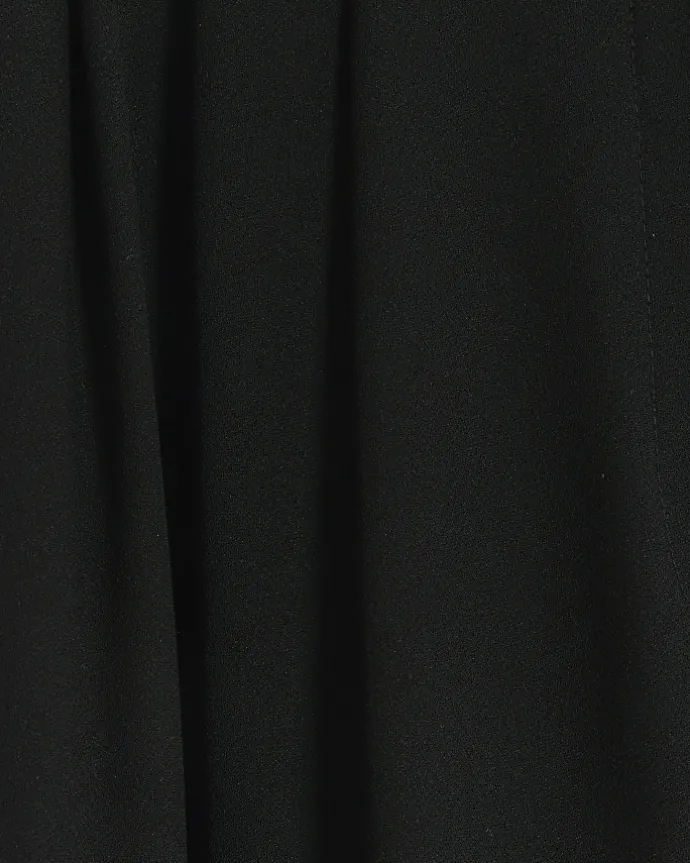 Black High Waisted Wide Leg Trousers