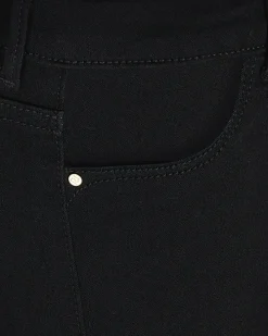 Black mid rise jeggings