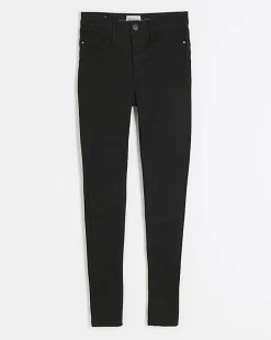 Black Molly mid rise bum sculpt skinny jeans