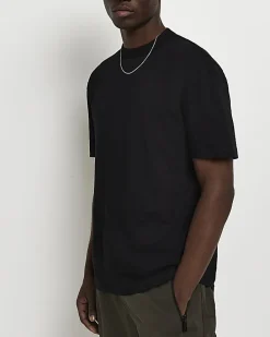 Black multipack of 5 regular fit t-shirts
