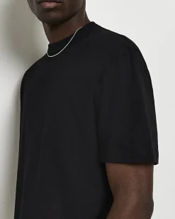 Black multipack of 5 regular fit t-shirts