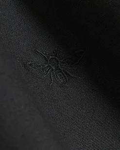 Black Muscle Fit Oxford Smart Shirt