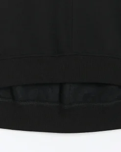 Black oversized sweatshirt