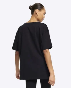 Black RI Active graphic t-shirt