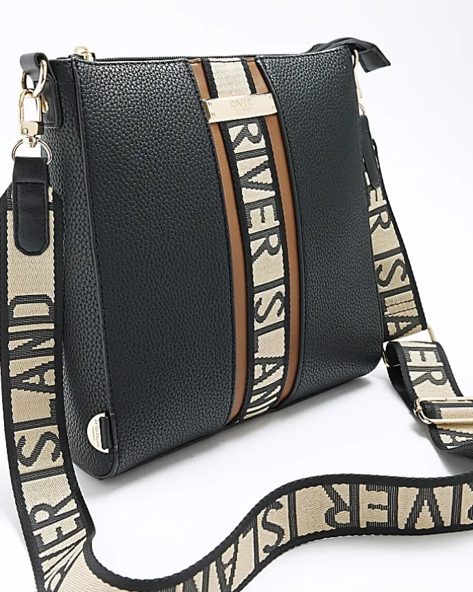 Black RI messenger bag