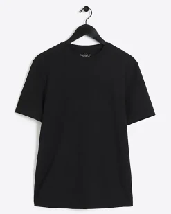 Black RI studio muscle fit t-shirt