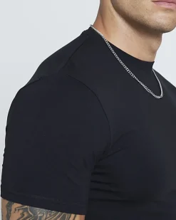 Black RI studio muscle fit t-shirt