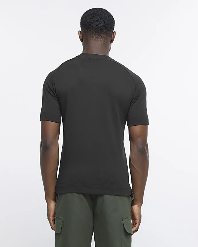Black RI Studio Muscle fit t-shirt