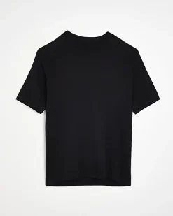 Black RI Studio slim fit high neck t-shirt
