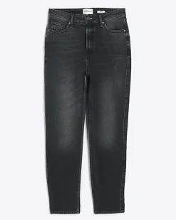 Black Sculpt Mom Jeans