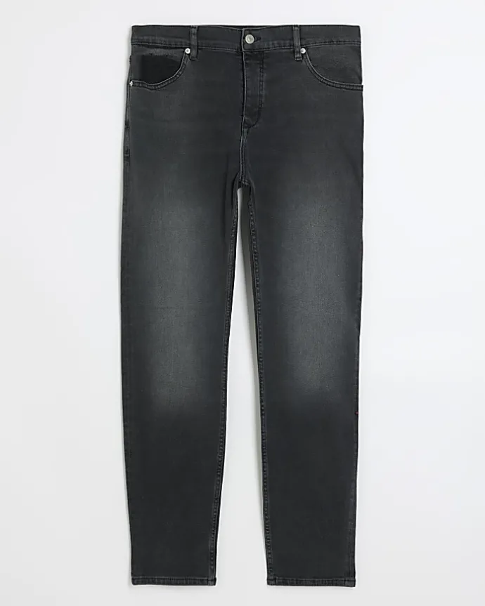 Black slim fit jeans