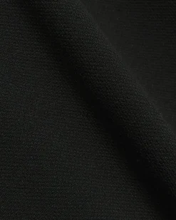 Black slim fit textured smart joggers