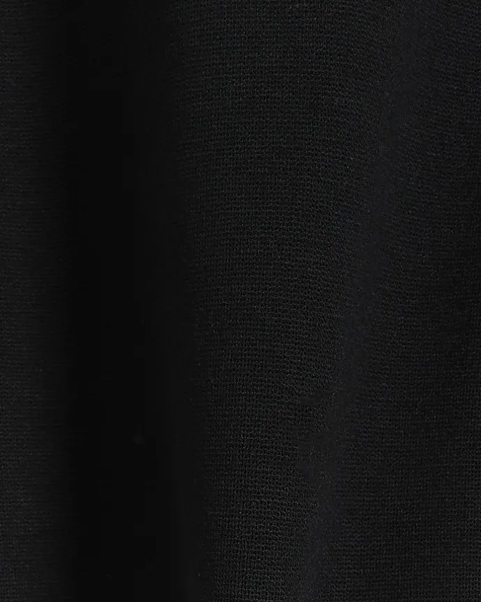 Black zip hem leggings
