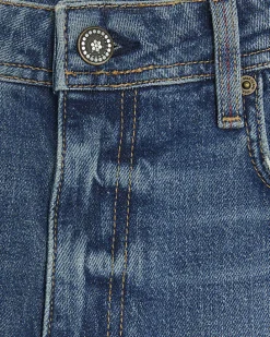 Blue high waisted bum sculpt mom jeans