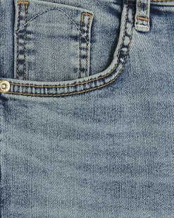 Blue high waisted bum sculpt skinny jeans