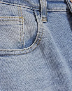 Blue high waisted bum sculpt skinny jeans