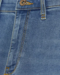 Blue high waisted skinny jeans