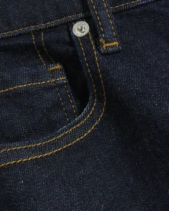 Blue high waisted tummy hold flared jeans