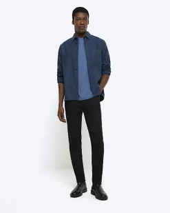 Blue regular fit t-shirt