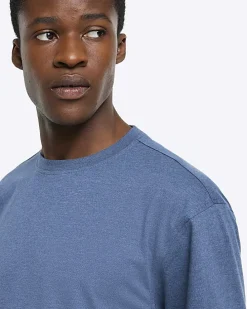 Blue regular fit t-shirt