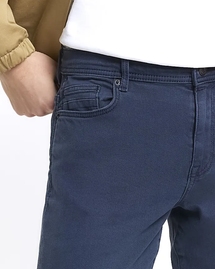Blue skinny fit jeans