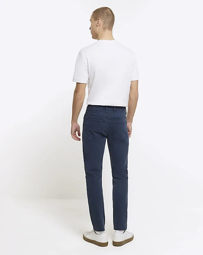 Blue skinny fit jeans