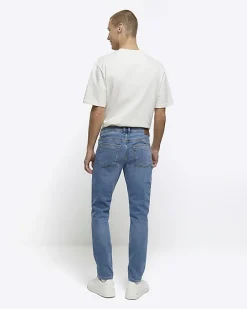 Blue skinny fit jeans