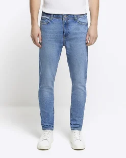Blue skinny fit jeans