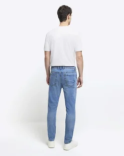 Blue skinny fit jeans