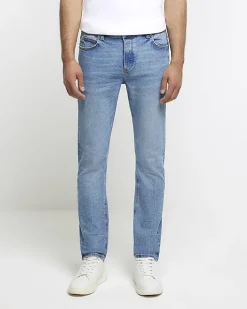 Blue slim fit jeans