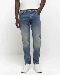 Blue slim fit jeans