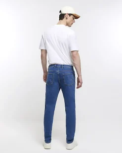 Blue slim fit jeans