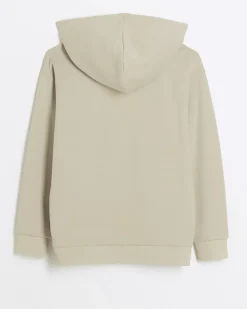 Boys stone RI logo hoodie