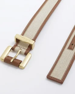 Brown Canvas Belt