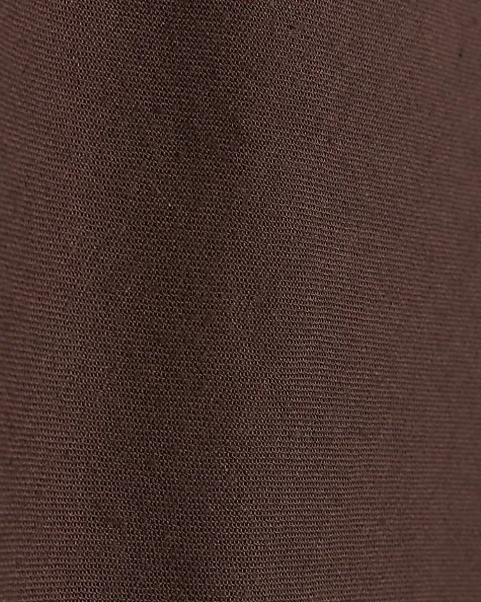 Brown maxi bias skirt with linen