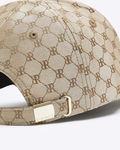 Brown RI monogram cap