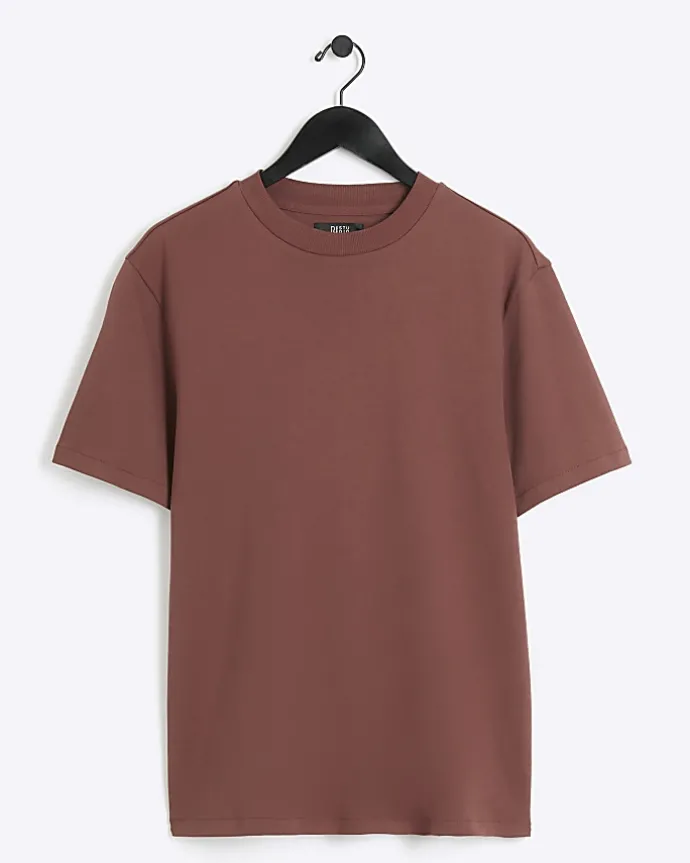 Brown RI studio slim fit t-shirt