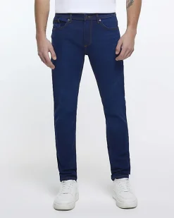 Dark blue skinny fit jeans