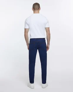 Dark blue skinny fit jeans